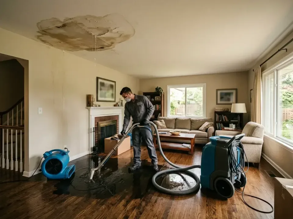 attic-pipe-burst-ceiling-drip-008 — frequently asked questions, Water Damage Restoration & Carpet Care in McCleary, WA
